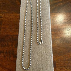 Silver Pandora bead chain
